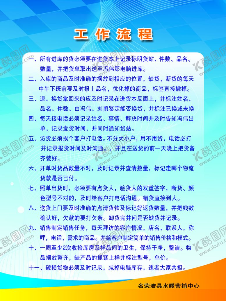 编号：26094309200614441067【酷图网】源文件下载-工作流程