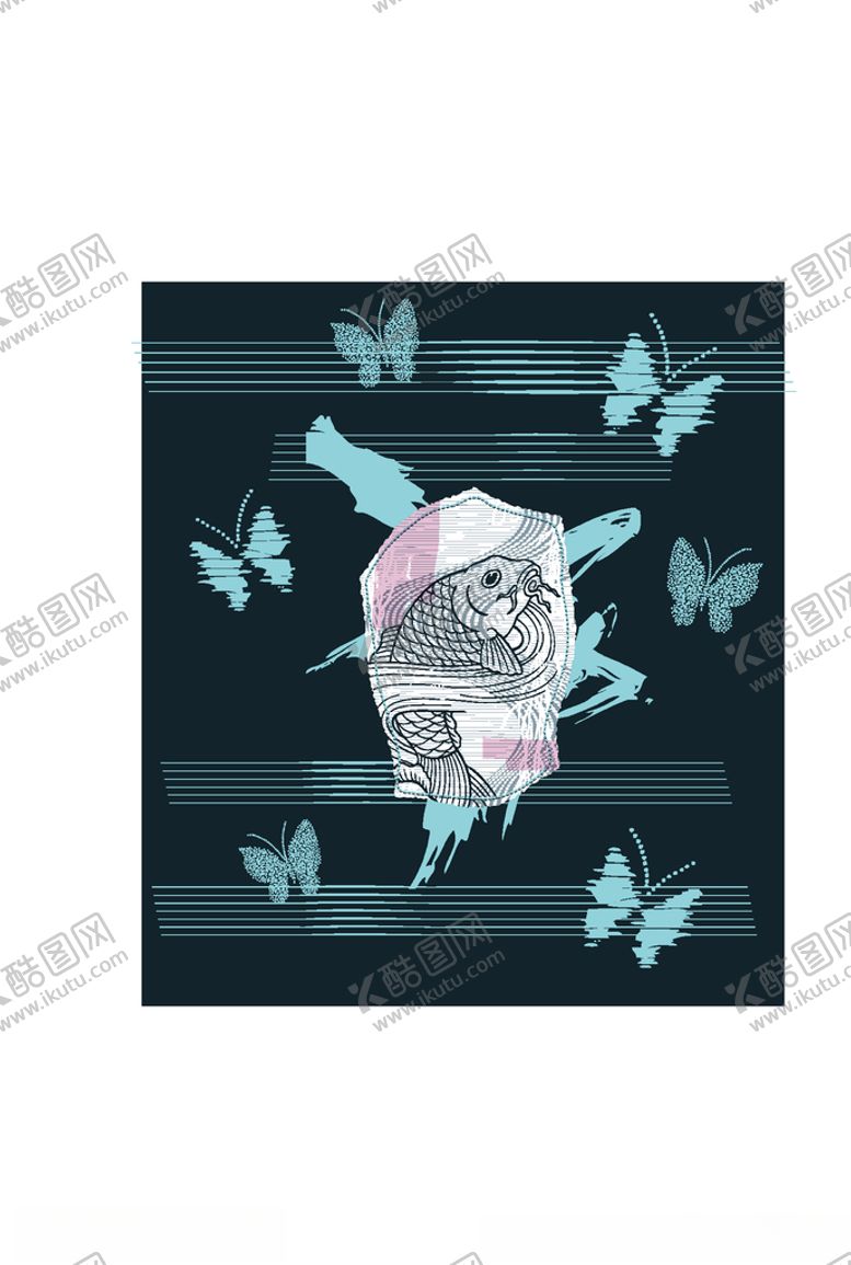 编号：55526709300017187522【酷图网】源文件下载-动物印花