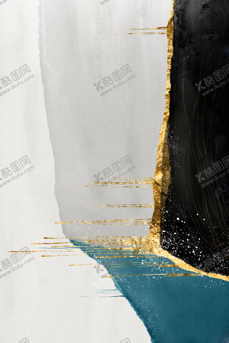 编号：93602307040330382463【酷图网】源文件下载-金色纹理装饰画