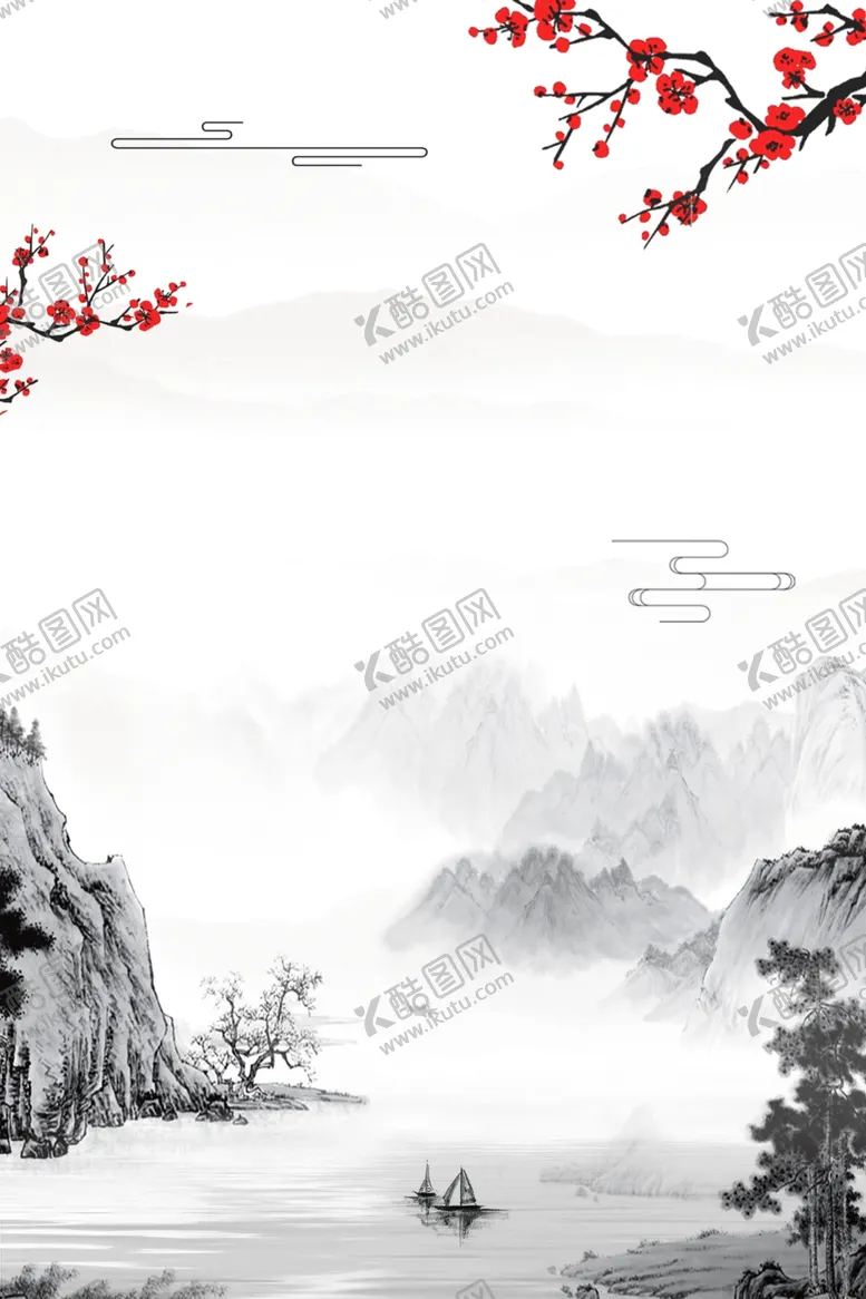 编号：23451709120531261418【酷图网】源文件下载-水墨画