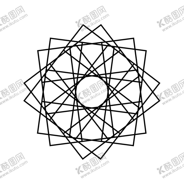 编号：96314307091238015321【酷图网】源文件下载-抽象几何图案