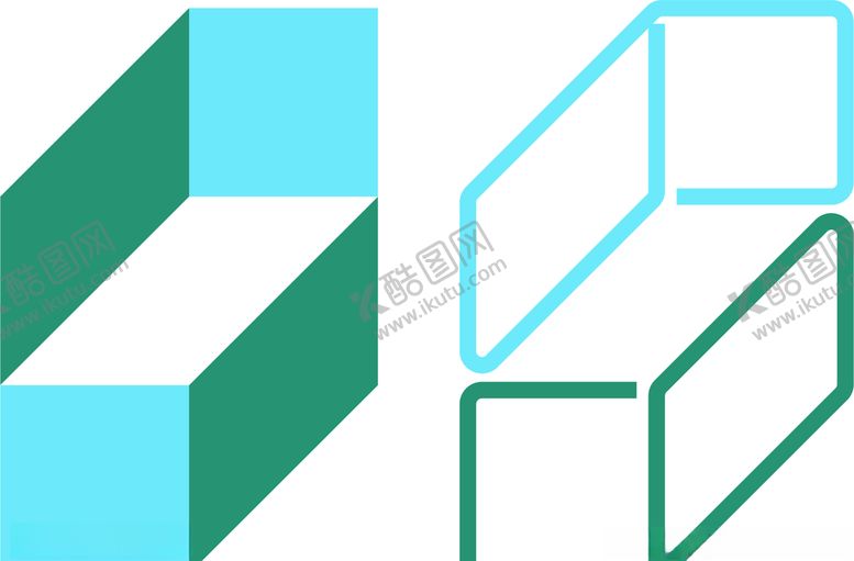 编号：62062207021412057386【酷图网】源文件下载-错视觉创意图形图标