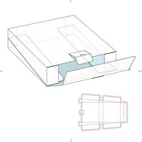 礼盒立面展开图