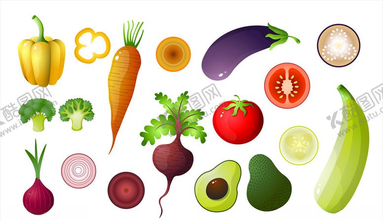 编号：53344009261003033004【酷图网】源文件下载-新鲜蔬菜