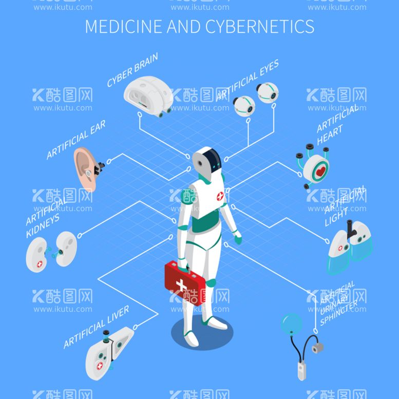 编号：43402811131838057475【酷图网】源文件下载-医疗机器人