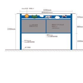 幼儿园学校宣传栏
