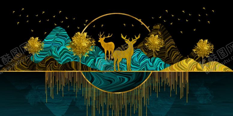 编号：90441310061611209560【酷图网】源文件下载-中式背景墙中式背景素材背景