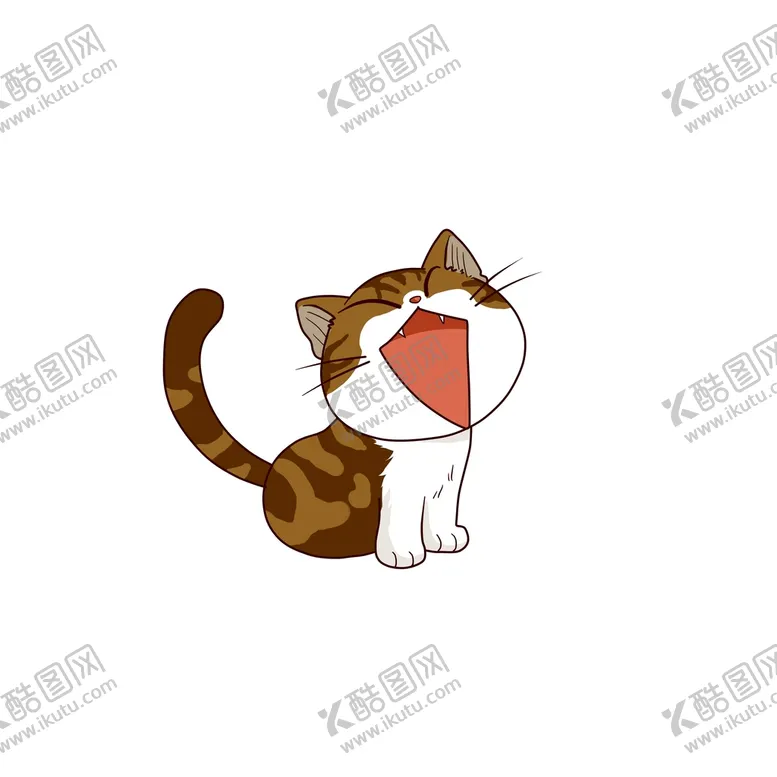 编号：70218910120733272974【酷图网】源文件下载-开心小猫