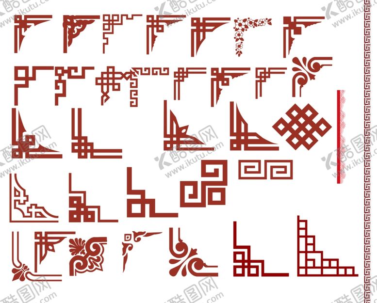 编号：54523809260635074556【酷图网】源文件下载-中式花边