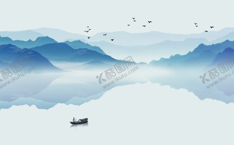 编号：76486912132116155680【酷图网】源文件下载-水墨山水画