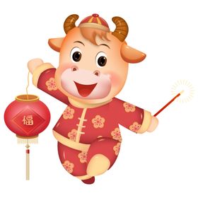 卡通牛形象