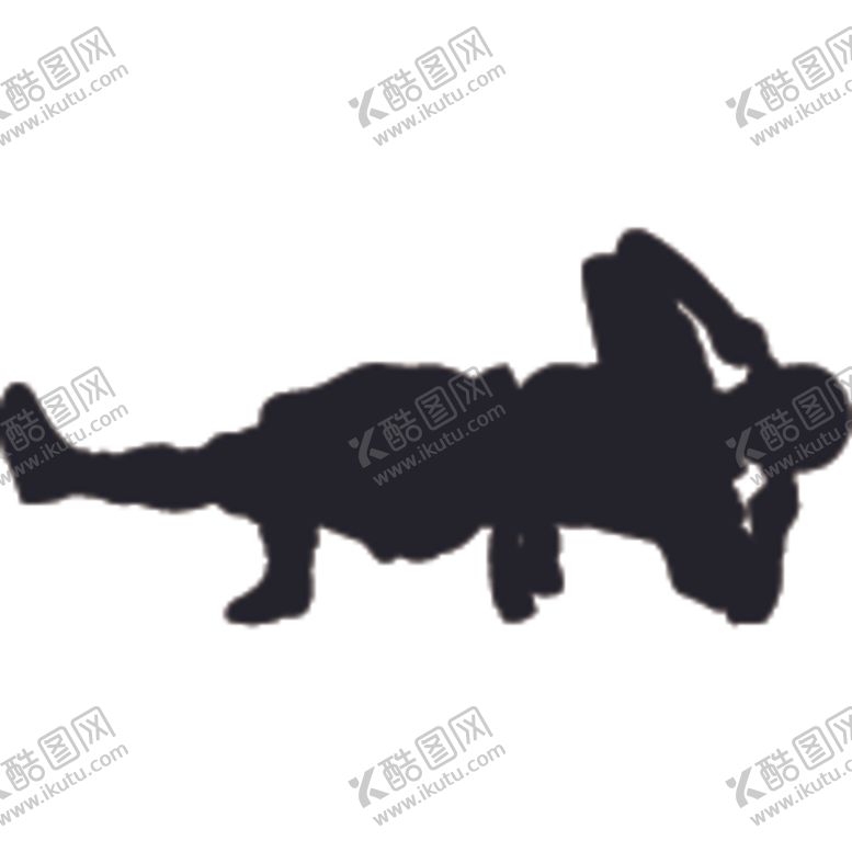 编号：68539205151042419852【酷图网】源文件下载-武术格斗剪影
