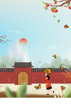 秋季创意海报