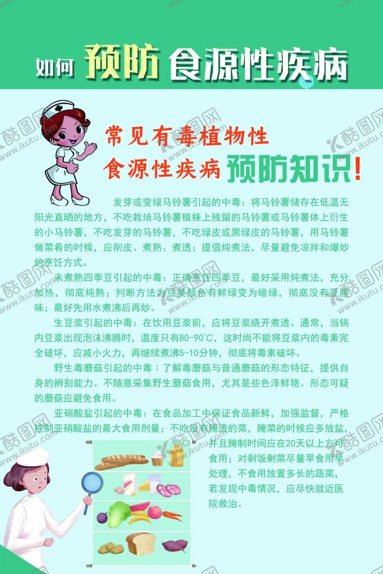编号：78261702141731069830【酷图网】源文件下载-如何预防食源性疾病