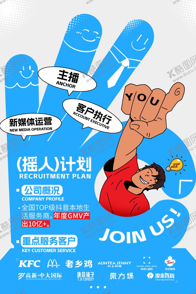 编号：92568910281831092434【酷图网】源文件下载-招聘海报