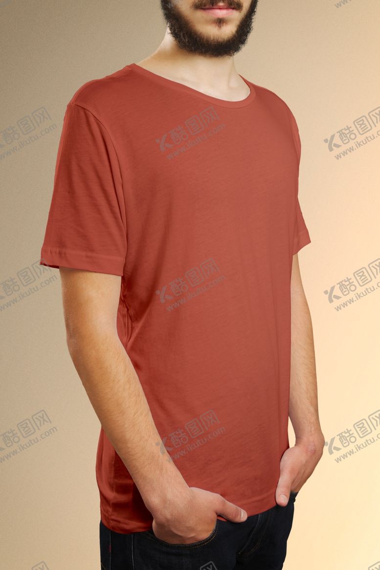 编号：46763309241359122918【酷图网】源文件下载-欧美T恤模特照片淘宝