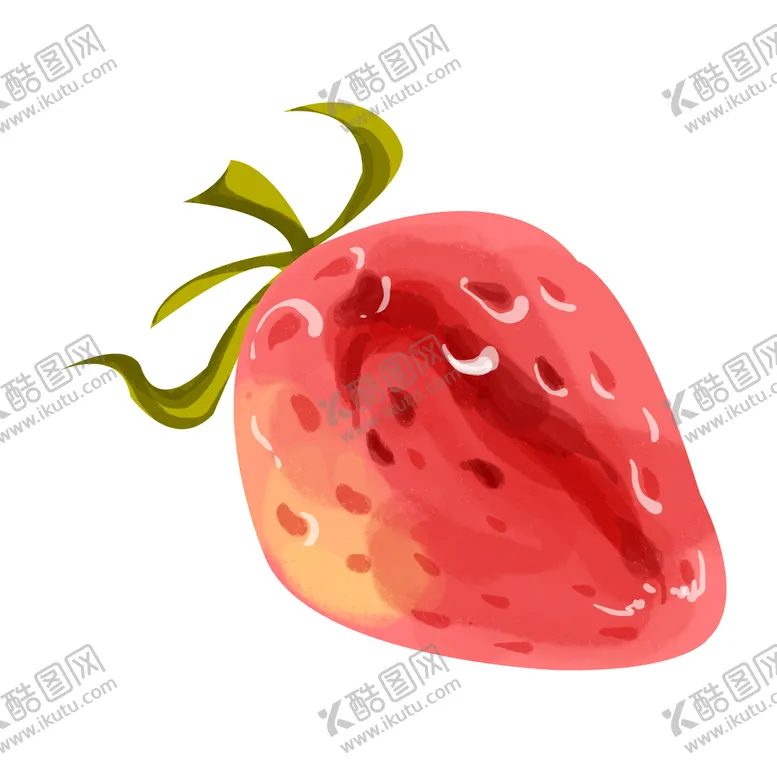 编号：46823709241952143872【酷图网】源文件下载-手绘儿童卡通草莓