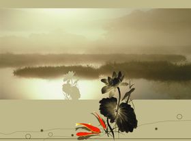 湖光山色