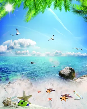海边图案