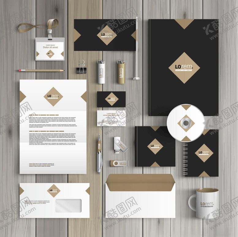 编号：59438104050003427372【酷图网】源文件下载-企业品牌视觉识别系统设计