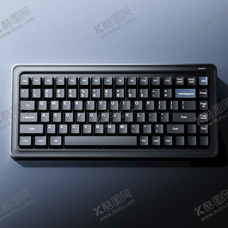 编号：43046911050820073639【酷图网】源文件下载-C4D模型键盘