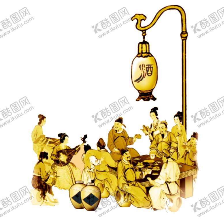 编号：71873109220006568109【酷图网】源文件下载-饮酒图