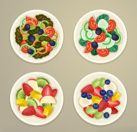 矢量厨房蔬菜食品素材
