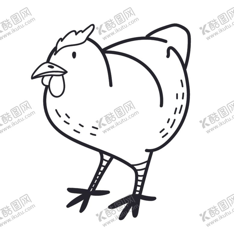 编号：98340709171930387048【酷图网】源文件下载-黑白手绘素材