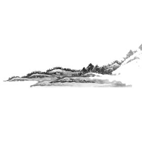 开业海报 中国风 水墨画