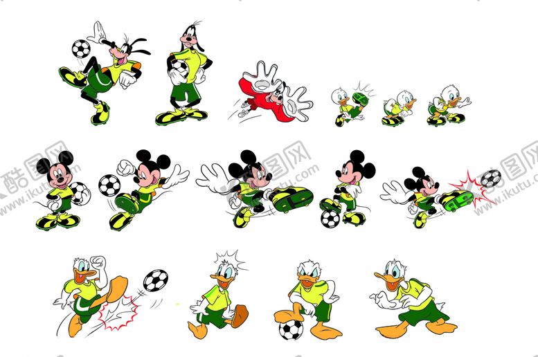 编号：54087109172016228989【酷图网】源文件下载-米老鼠唐老鸭