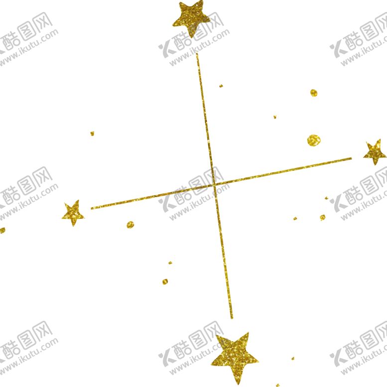 编号：80345909221303307208【酷图网】源文件下载-金色星形