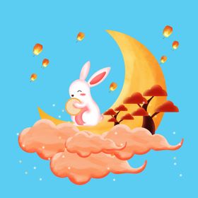 月亮上的玉兔