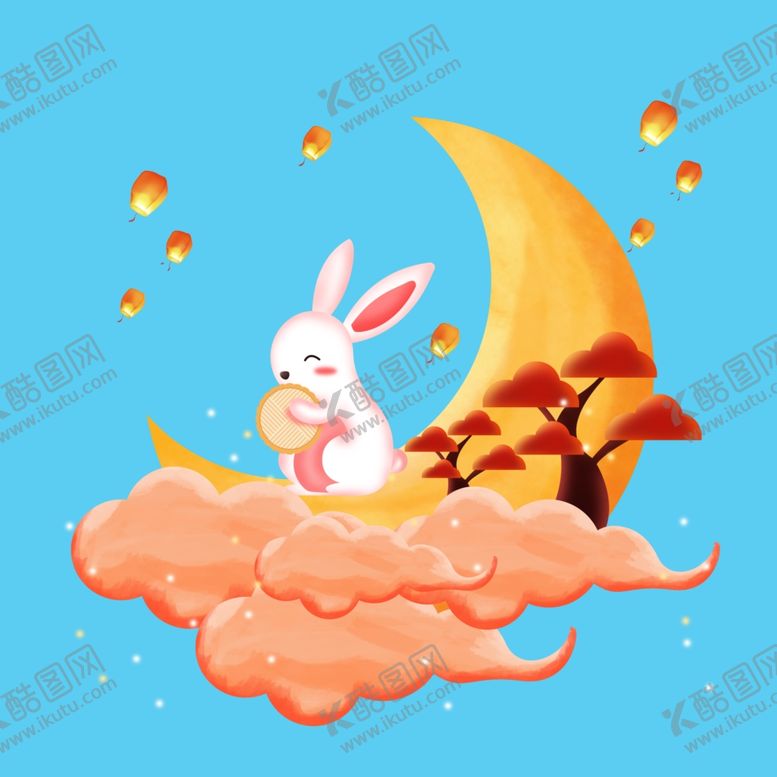 编号：78715409221539132153【酷图网】源文件下载-月亮上的玉兔