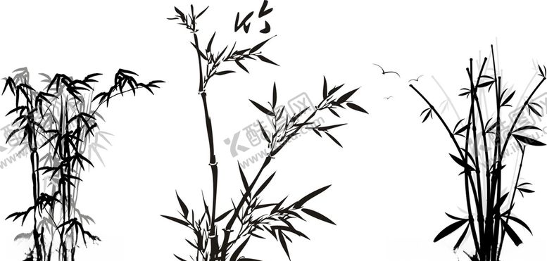 编号：76252809211627346162【酷图网】源文件下载-矢量竹子