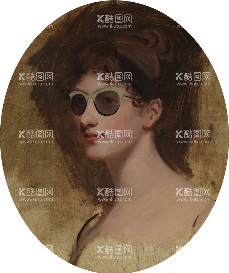 编号：89251610301429294461【酷图网】源文件下载-抽象人物欧美挂画油画