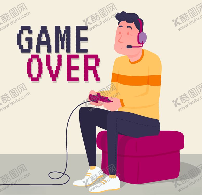 编号：47844507091816008118【酷图网】源文件下载-矢量网络游戏人物