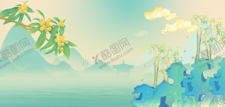 编号：77601902152230312095【酷图网】源文件下载-国潮背景