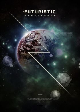 宇宙星空科幻海报