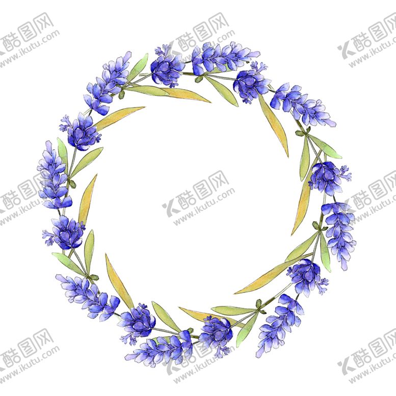 编号：40438006261655071793【酷图网】源文件下载-薰衣草边框