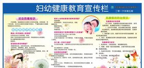 妇幼健康教育宣传栏