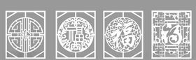 福字镂空