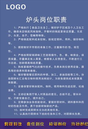 炉头岗位职责