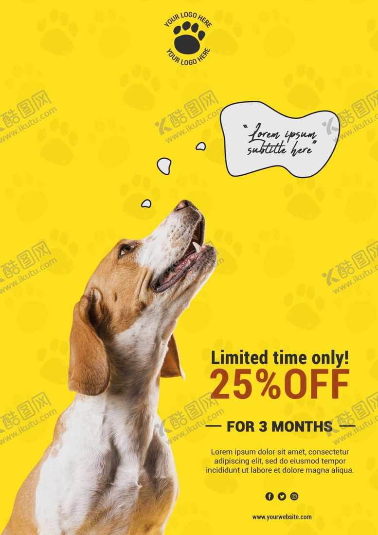 编号：97518909282028244730【酷图网】源文件下载-宠物海报