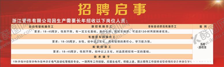 编号：47813705110031354685【酷图网】源文件下载-招聘