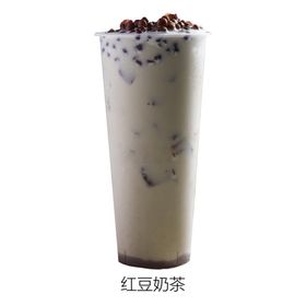 红豆布丁奶茶