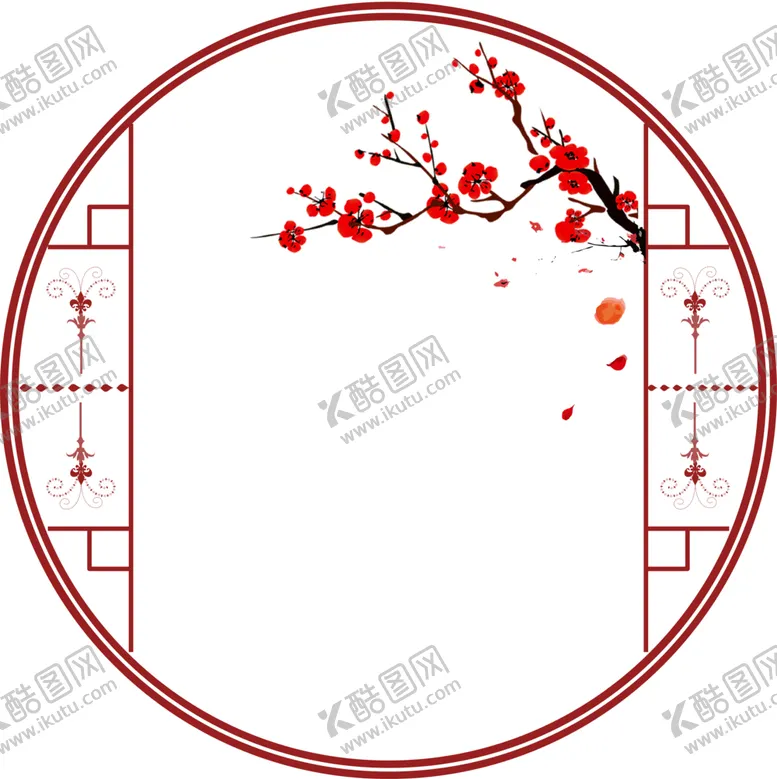 编号：55455912110427283550【酷图网】源文件下载-国风元素装饰框