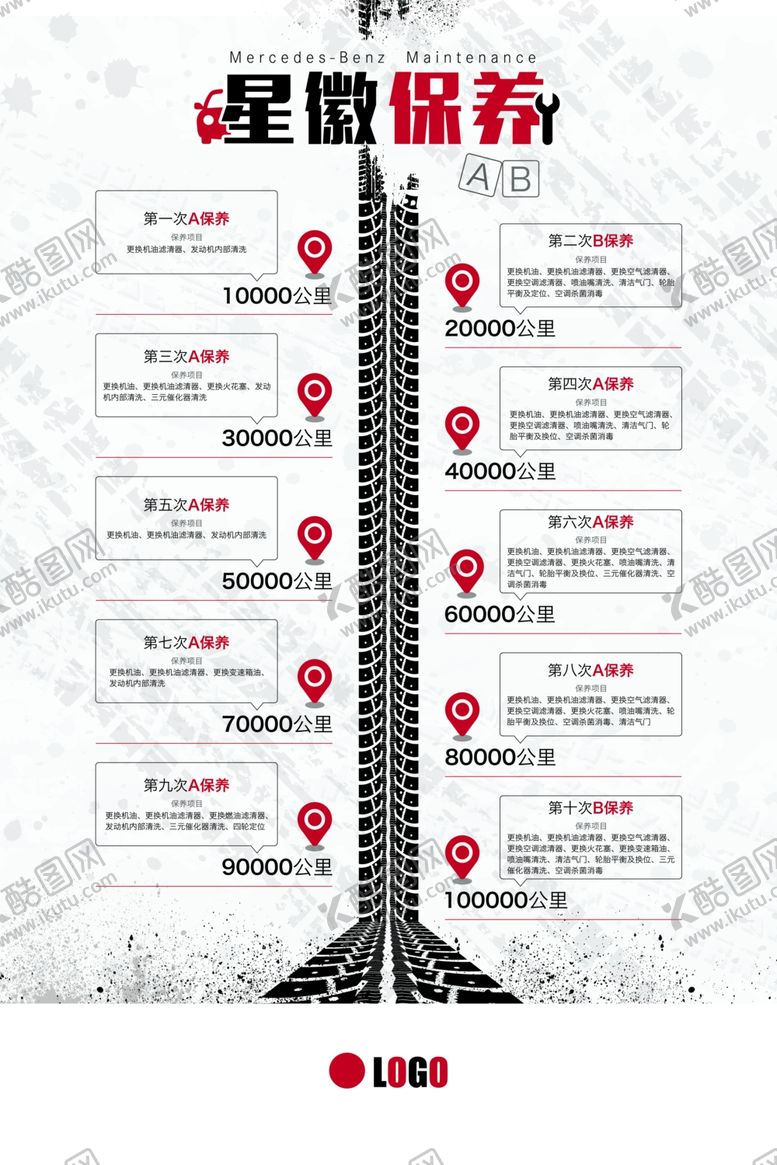 编号：70046010032042518848【酷图网】源文件下载-汽车保养展示图