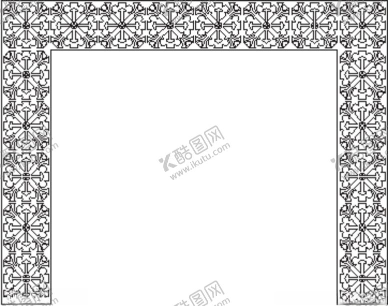 编号：92240709220057303240【酷图网】源文件下载-镂空雕刻背景墙雕花隔断