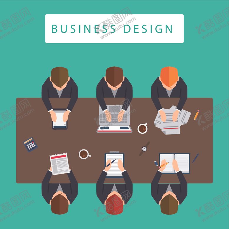 编号：32158810091431379890【酷图网】源文件下载-工作人员插画