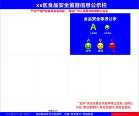 食品安全信息公示